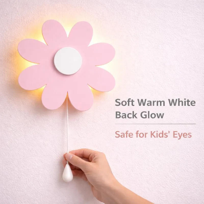 Lumiflora Battery Operated MDF Wall Lamp - Light Pink media 7