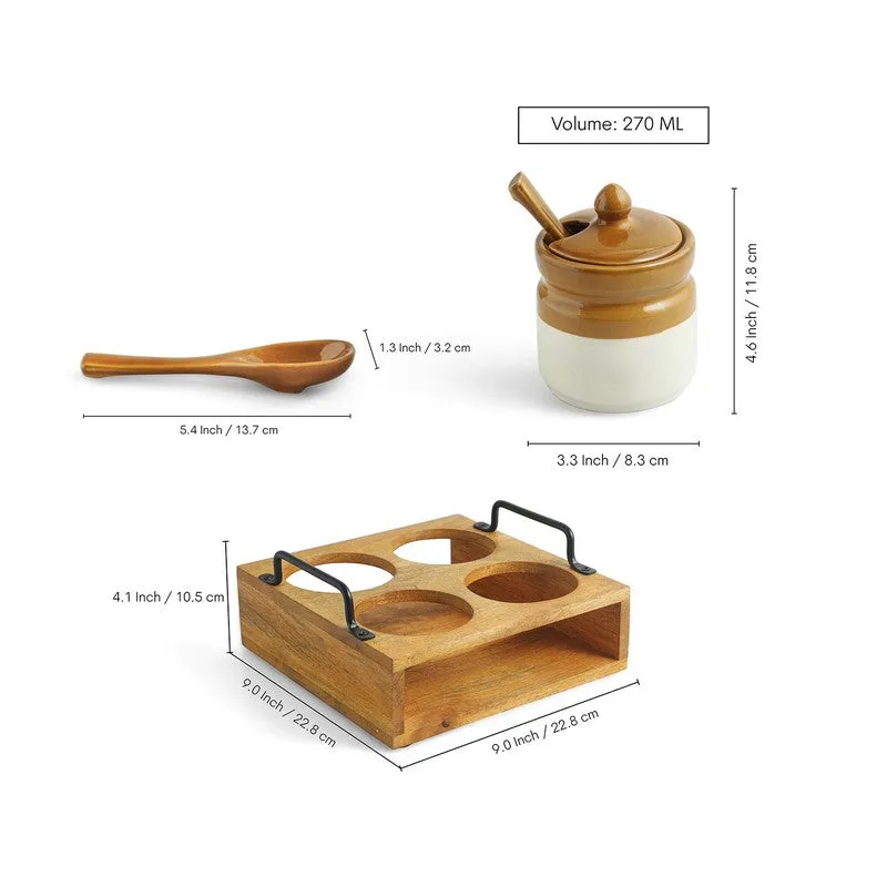 Flavorora Ceramic Jar Set - Nine Piece Set media 8