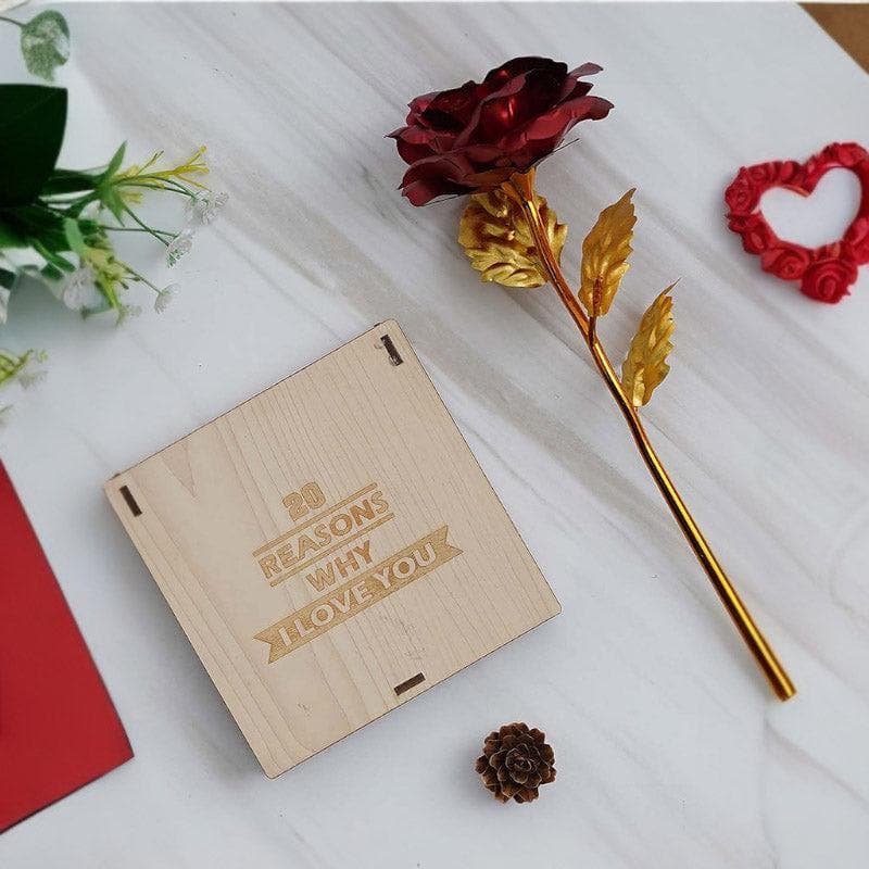 Reasons I Love You Valentine Gift Set media 3