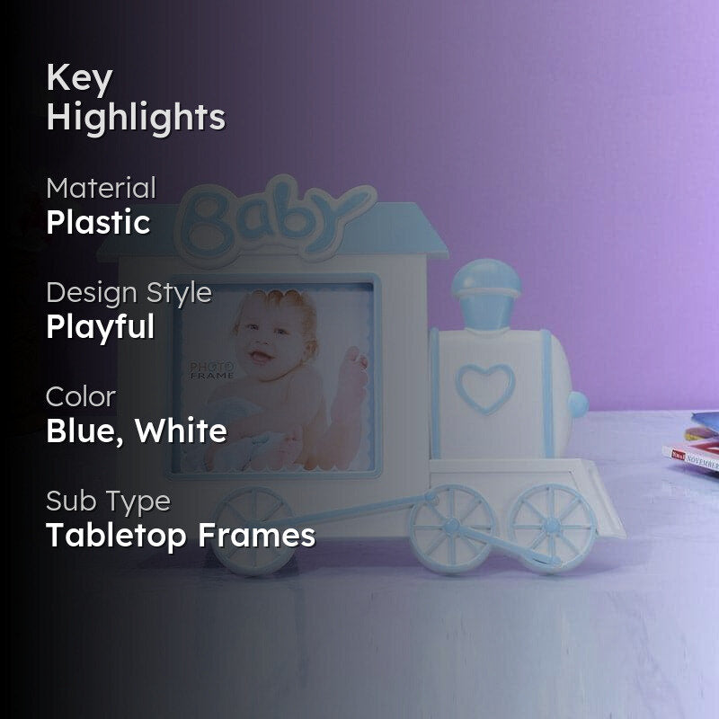 Baby Express Photo Frame - Blue media 2
