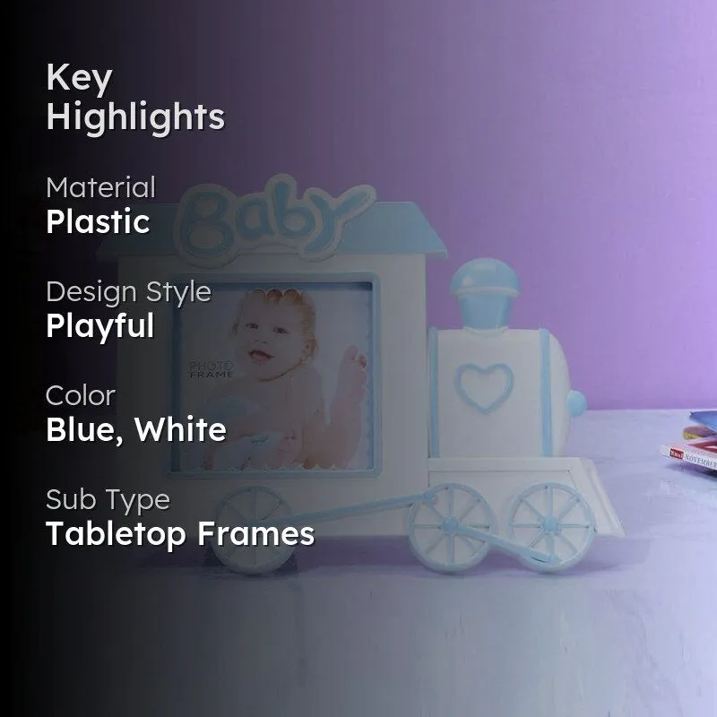 Baby Express Photo Frame - Blue media 2