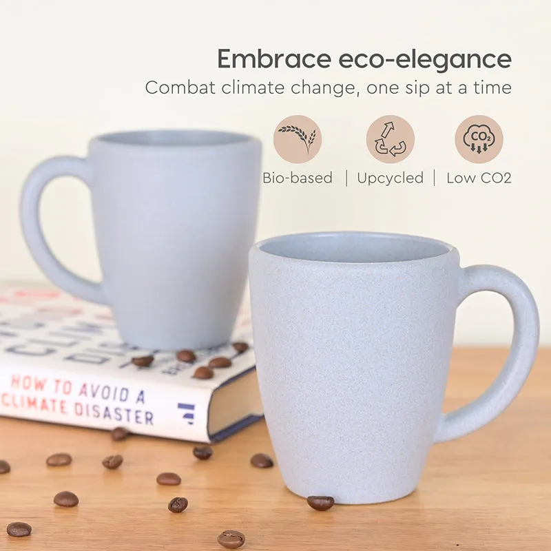 Natura Rice Husk Coffee Mug (300 mL Each) - Set of Four media 3