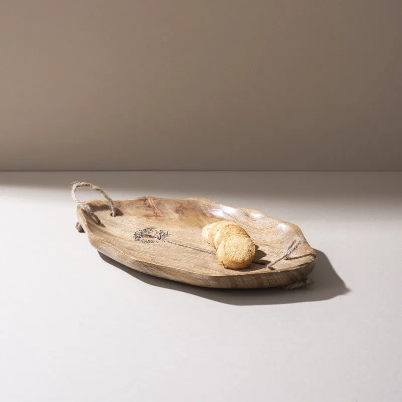 Triven Handcrafted Mango Wood Platter media 4