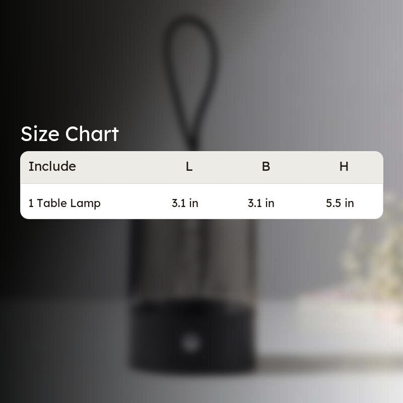 Zeliro Glow Table Lamp - Black media 9