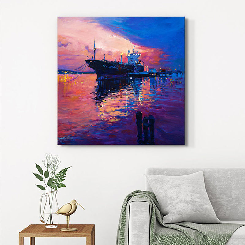 Evening Sail Wall Painting