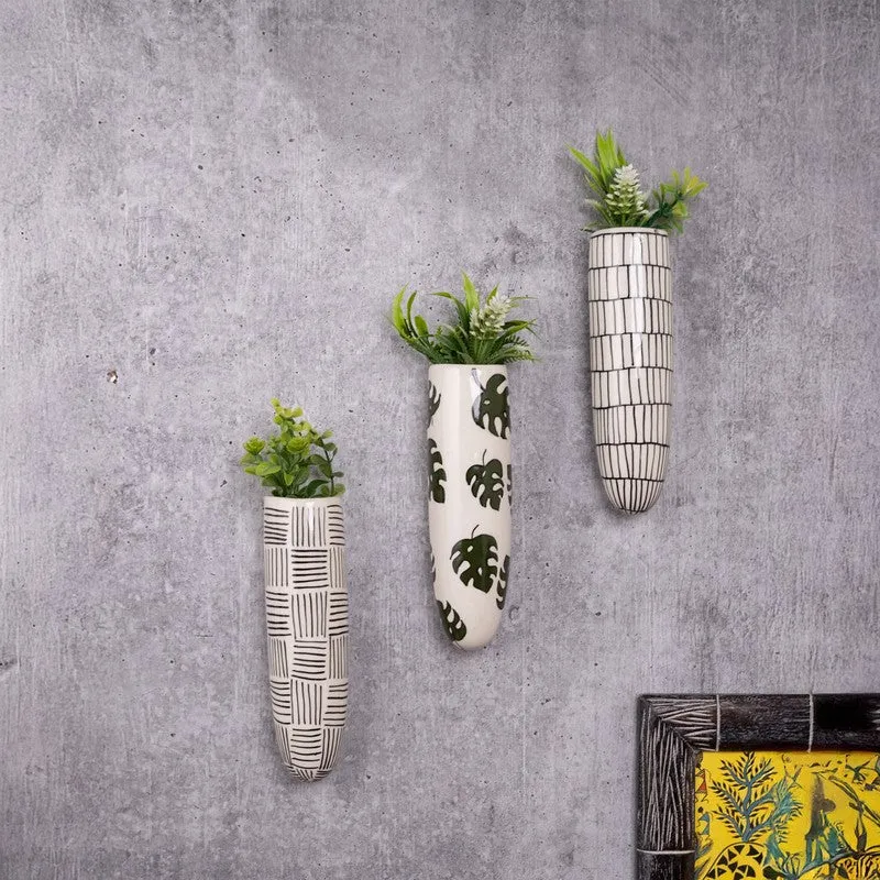 Zenvira Ceramic Planters - Set Of Three media 3