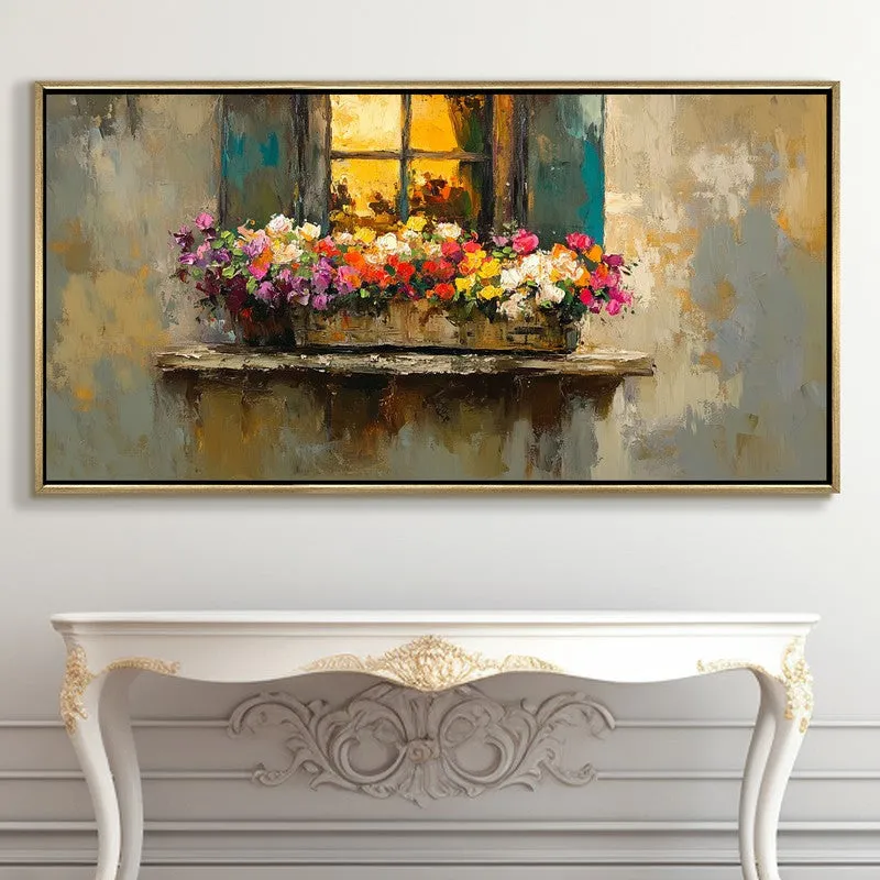 Window of Grace Canvas Wall Painting With Frame media 5