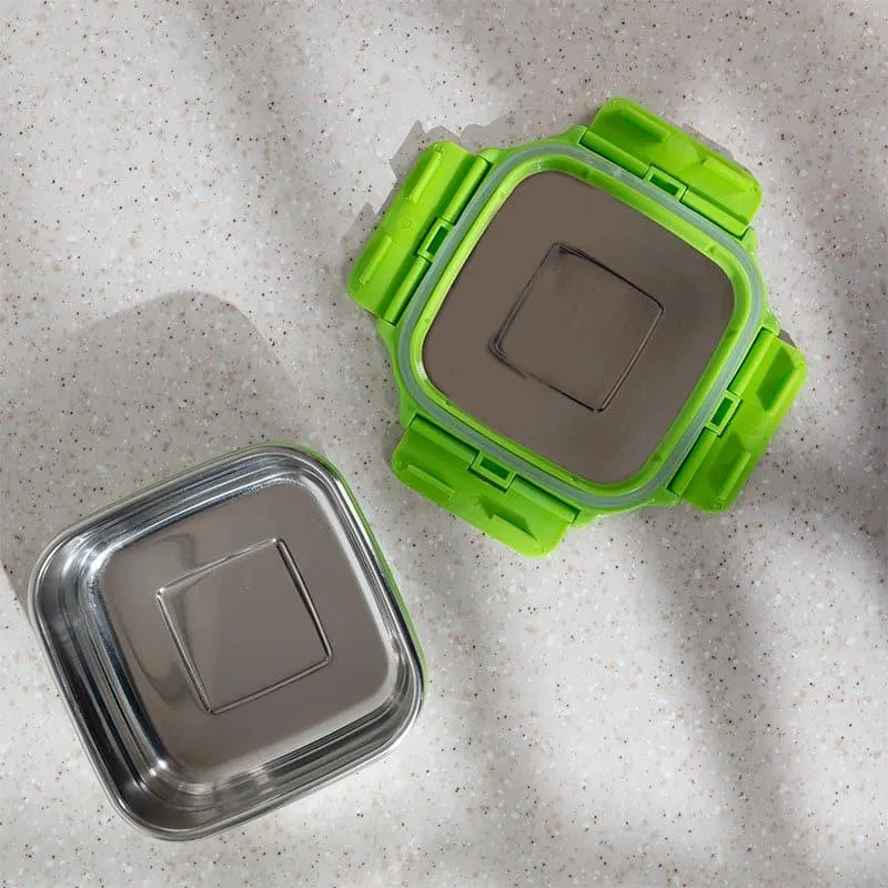 Hotspot Airtight Lunch Box (Green) - 300 mL media 6