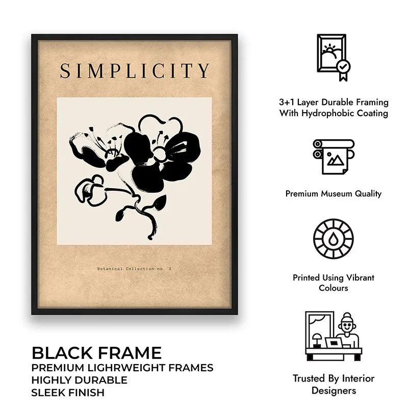 Florenza Canvas Wall Painting With Black Frame media 8