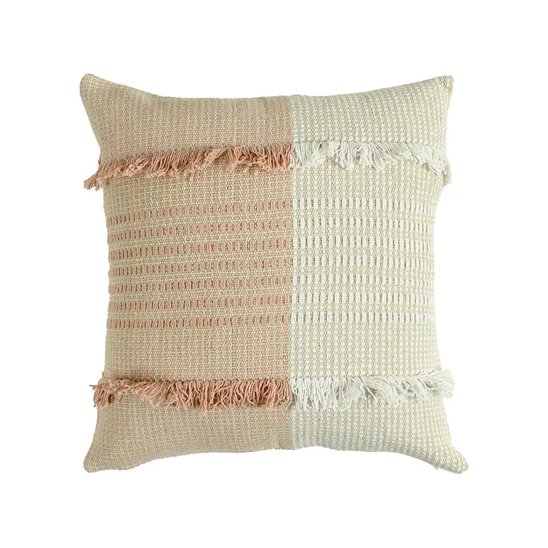 Vivenne Tufted Cushion Cover (Pale Peach) - Set Of Two media 3