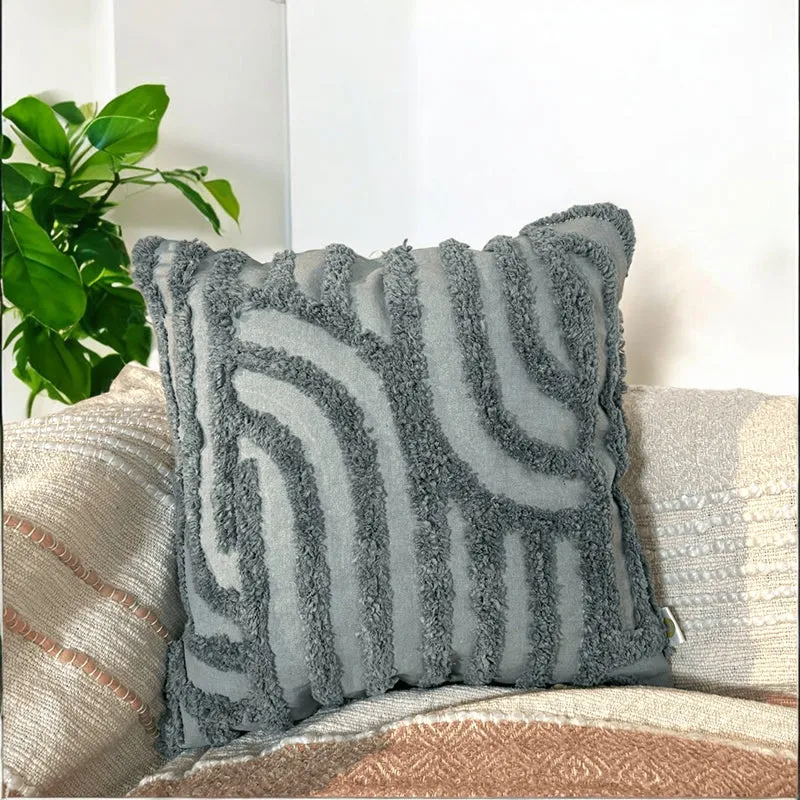 Ferntact Tufted Cushion Cover Set - Set Of Four media 3