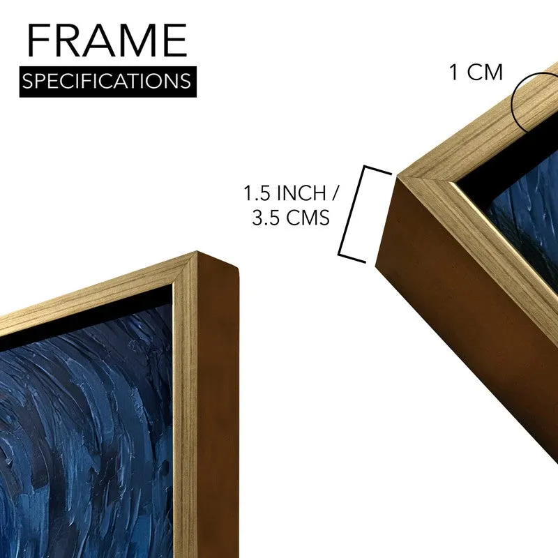 Nightscape Canvas Wall Painting With Frame media 8