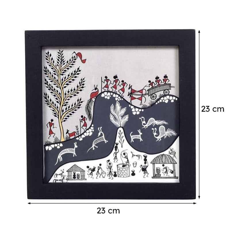 Vaya Warli Canvas Wall Art media 7