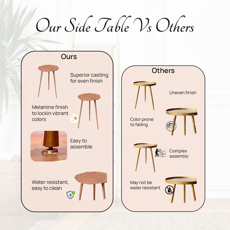 Amalyn Accent Table - Gold media 5