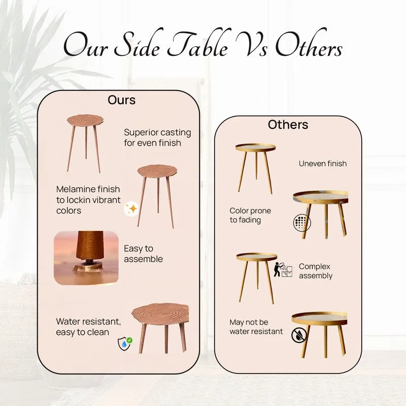 Amalyn Accent Table - Gold media 5