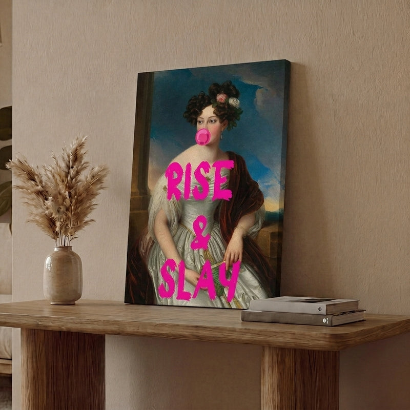 Rise & Slay Wall Art
