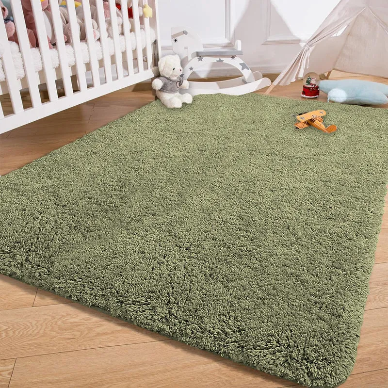 Vegas Luxe Micro Fiber Area Rug - Green media 3