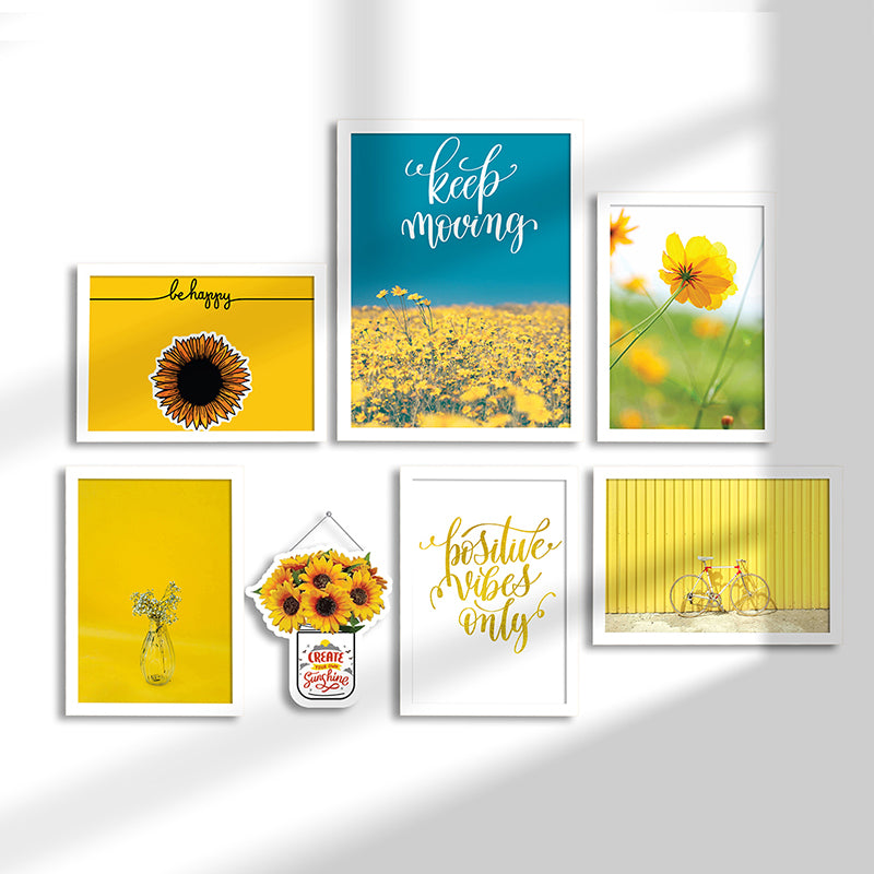 Keep Moving Wall Art - Set Of Seven media 3