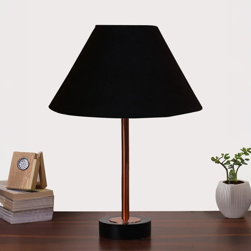 Cotin II Rodin Wooden Table Lamp - Black,Copper media 3