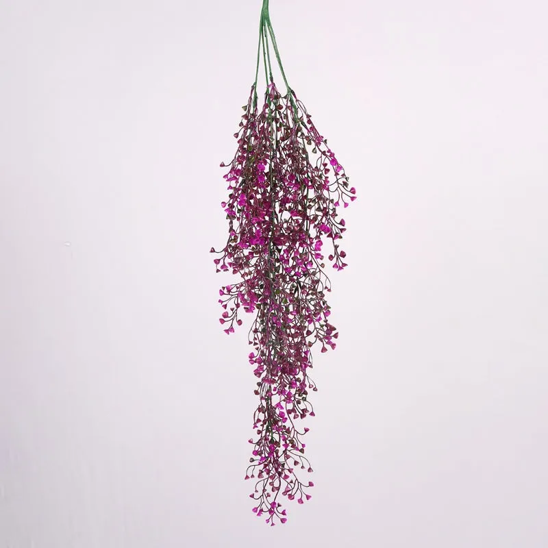 Verdhang VII Artificial Hanging Vine (Purple) - 2.7 Feet media 5