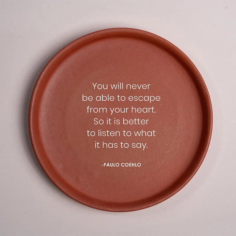 Paulo Coelho Quotes Wall Plate media 3