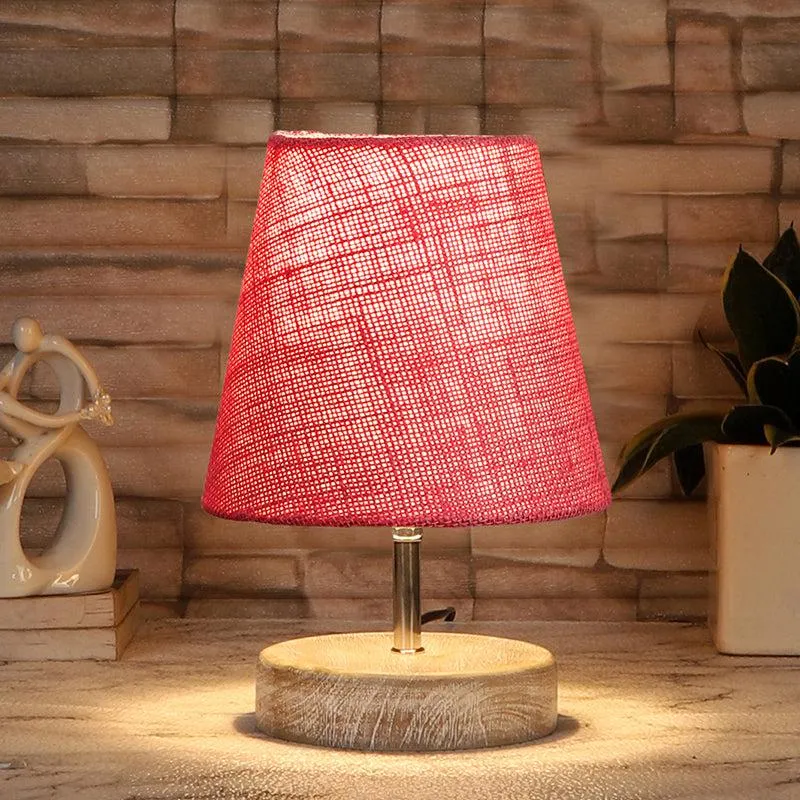 Neso Jute Table Lamp - Pink,Brown media 1