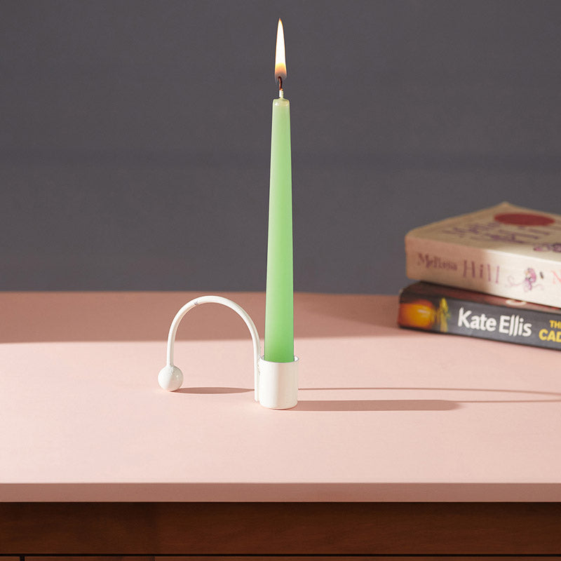 Arfa Tealight Candle Holder (White) - Set of Four media 5