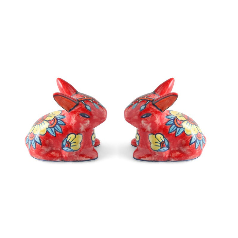 Bloomy Rabbits Salt & Pepper Shakers media 3