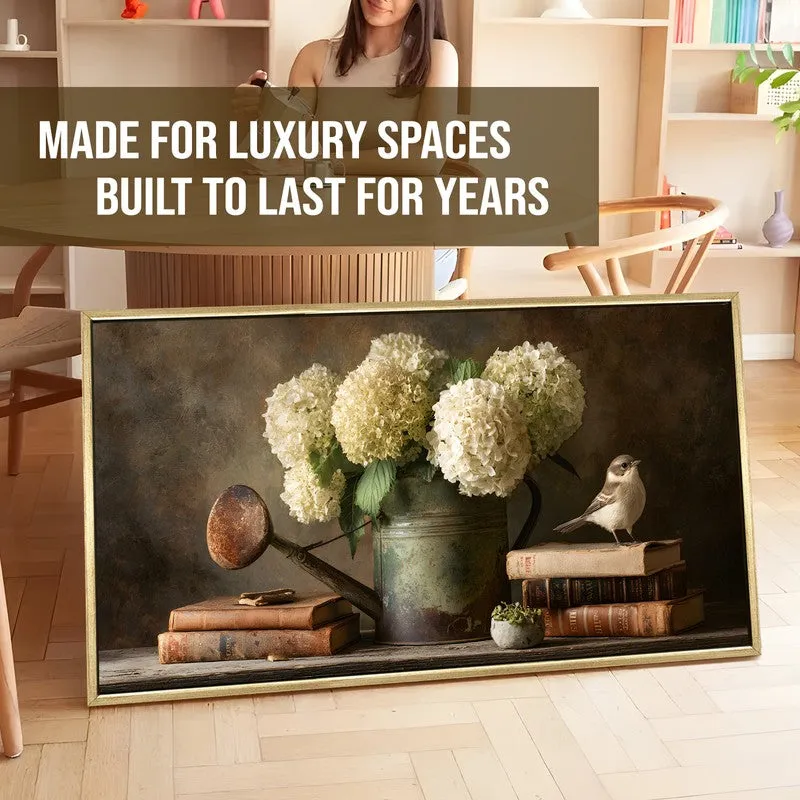 Classic Haven Canvas Wall Painting With Frame media 5