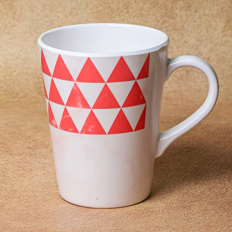 Mivano Melamine Coffee Mug (400 mL) - Red media 4