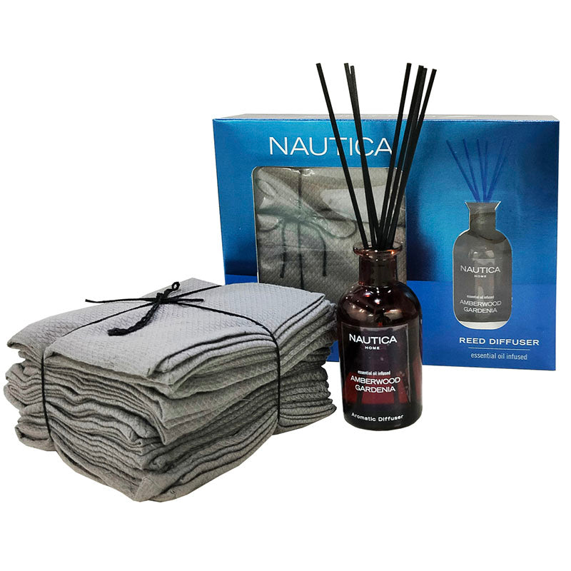 Nautica Cedar Mist Gift Set (Amber Wood & Gardenia) - Sixteen Piece Set media 4