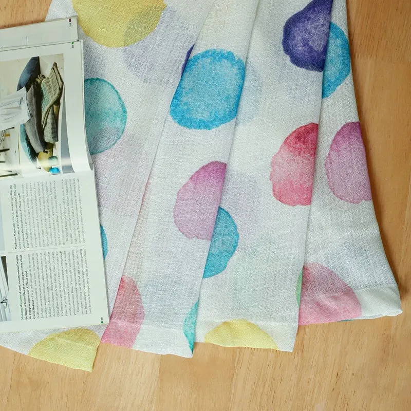 Mistura Linen Texture Sheer Curtain - Set Of Two media 4