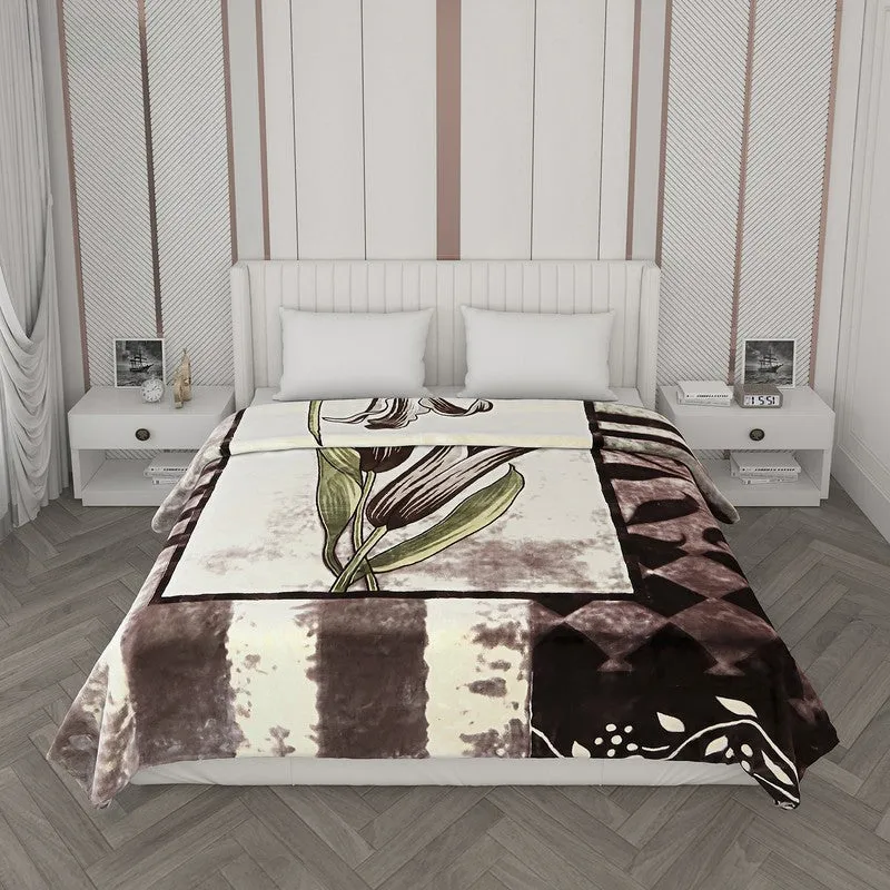 Monte Carlo Earthy Elegance I Blanket - 1000 GSM media 4