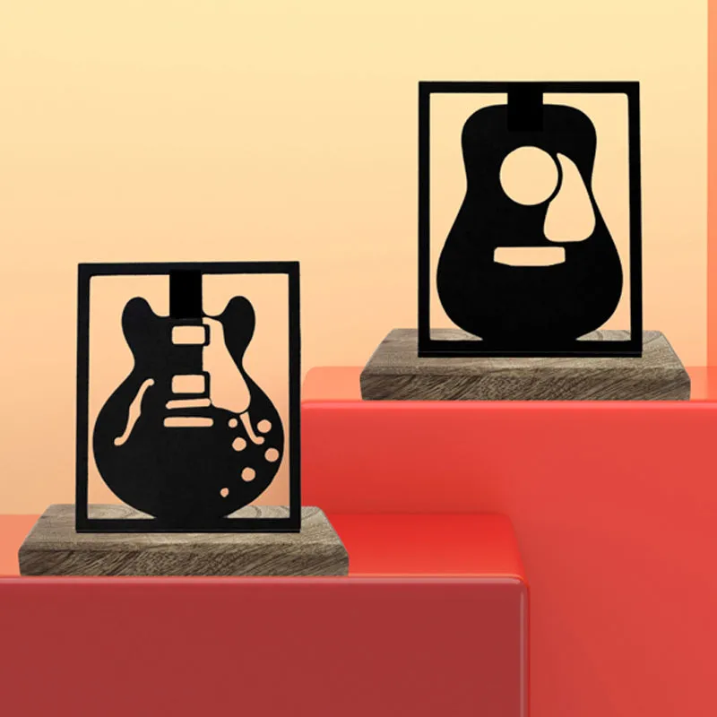 Guitar Lines Showpiece - Set Of Two media 3