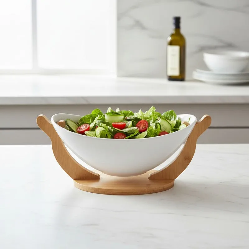 Table Bloom Ceramic Serving Bowls( 900 mL Each) - Set Of Two media 4