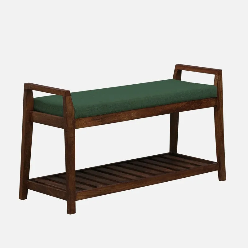 Drift Mango Wood Shoe Rack - Green media 5