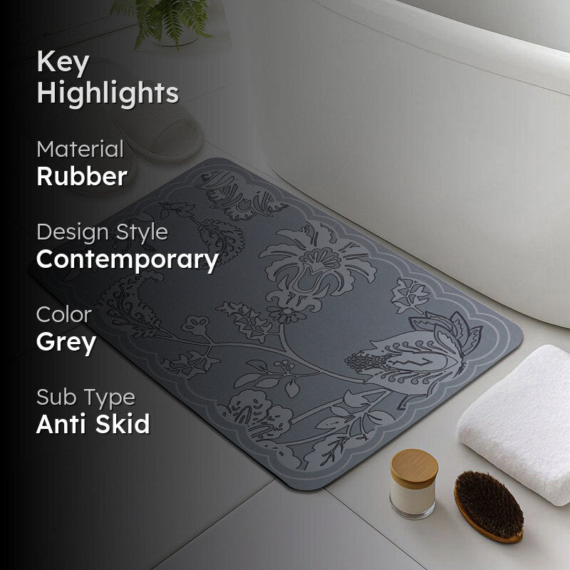 Tova Anti Skid Bath Mat media 2