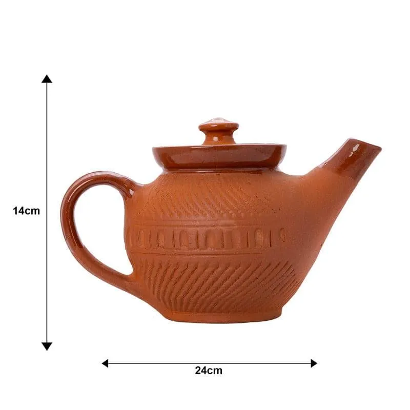 Mugha Terracotta Kettle media 3
