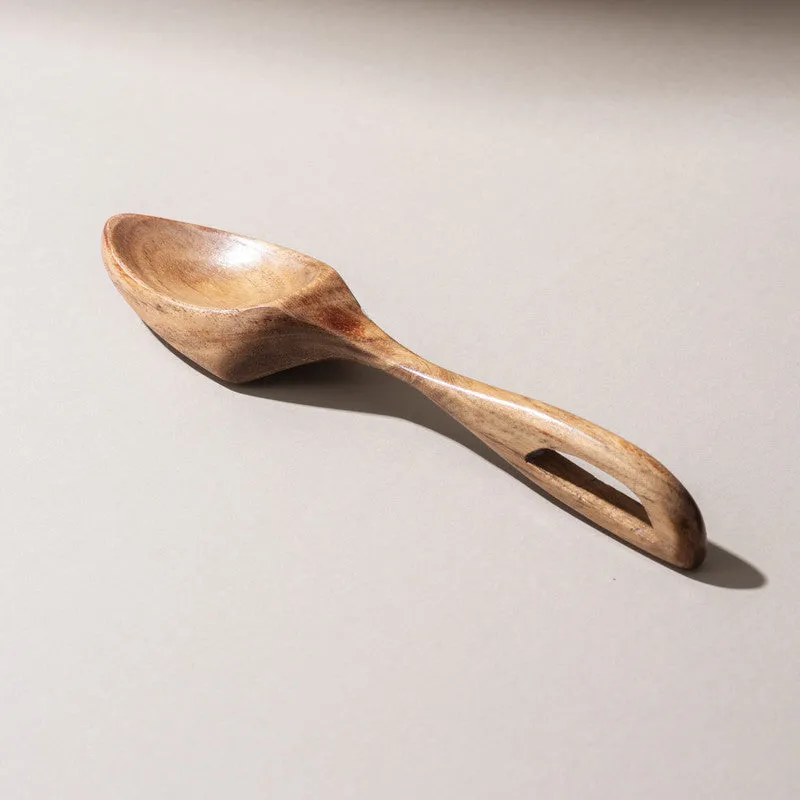 Sajiro Handcrafted Mango Wood Serving Spoon media 3