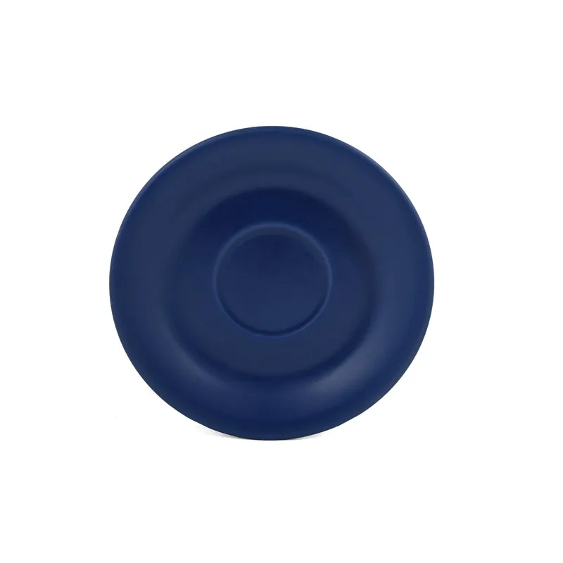 CozySip Porcelain Cup & Saucer (Blue/200 mL Each) - Set of Six - 7