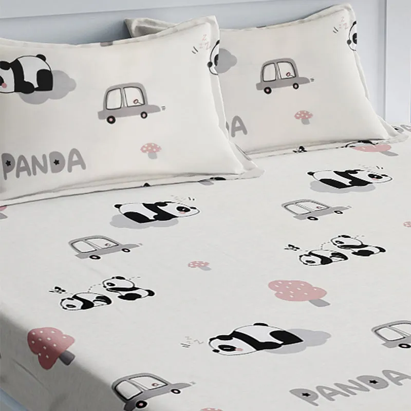 Urban Panda Kids Cotton Bedsheet - 210 TC media 3