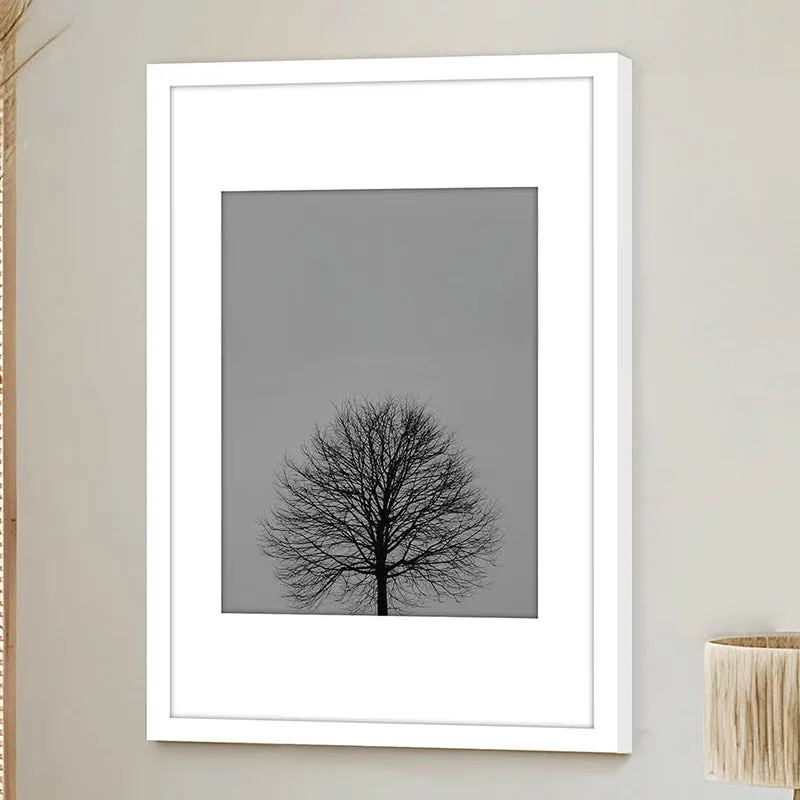 Themis Wooden Photo Frame - White media 1