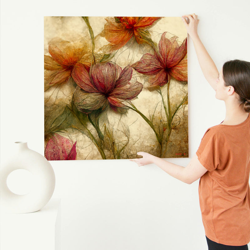 Lilt & Leaf II Wall Painting media 5