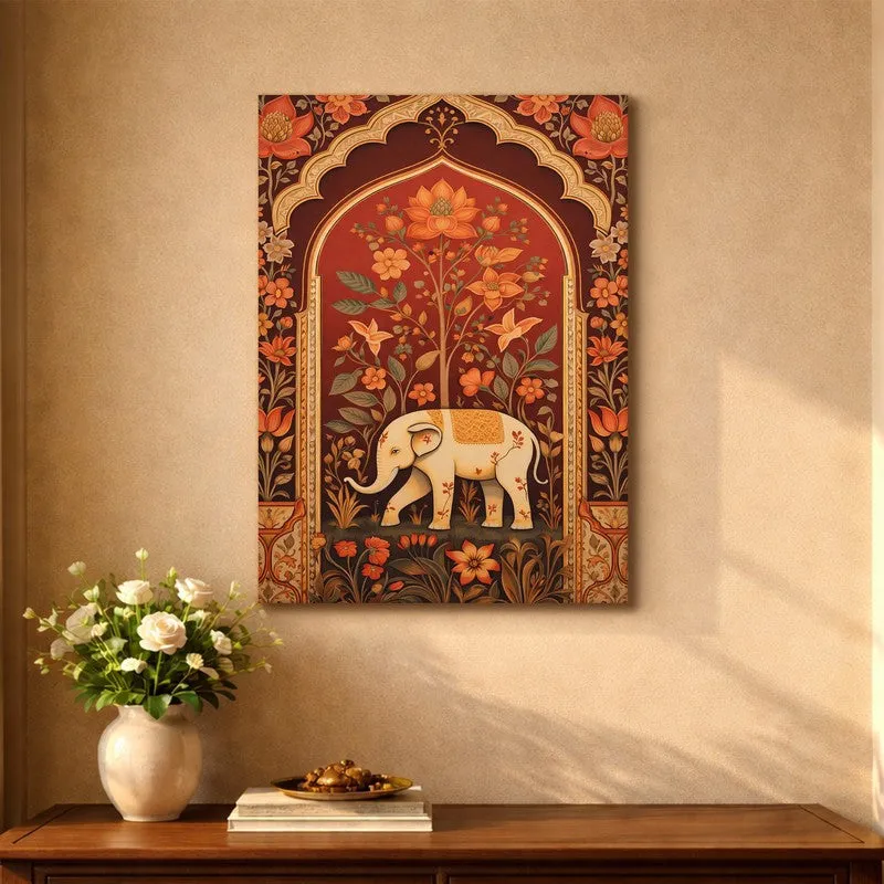 Majestic Elephant Canvas Wall Art & Paintings media 5
