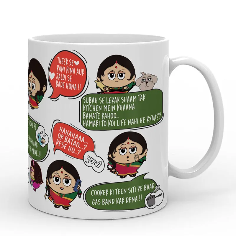Desi Ceramic Coffee Ceramic Coffee Mug (330 mL) media 3