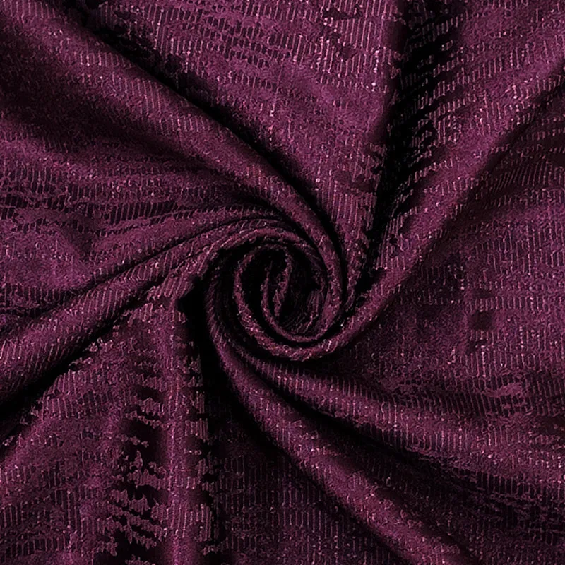 Clovar Blackout Curtain - Grape media 5