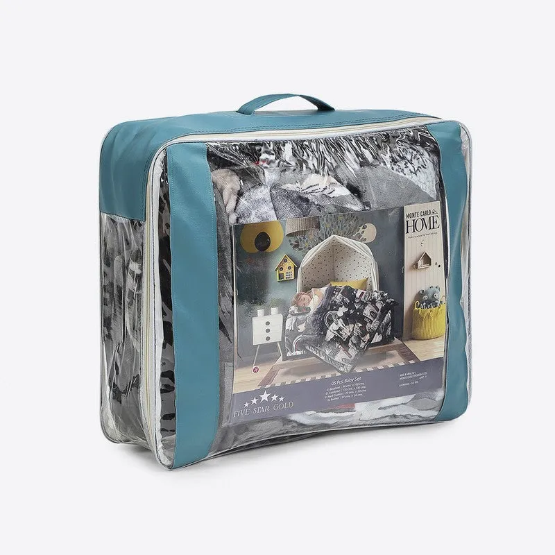 Monte Carlo Dreamy Unicorn Kids Blanket (Black)- 1400 GSM media 7