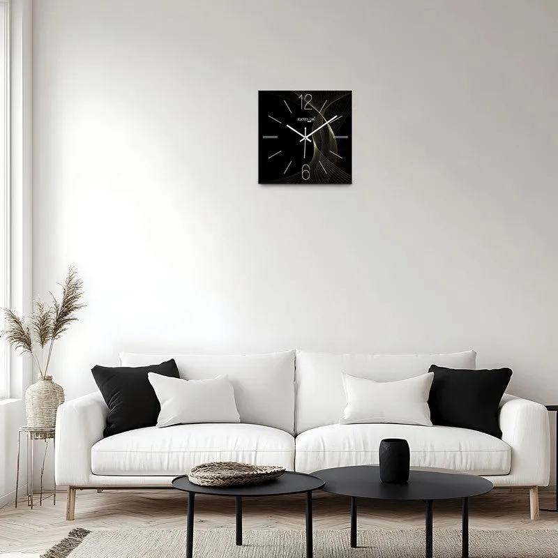 Lunera Analog Wall Clock - Black media 4