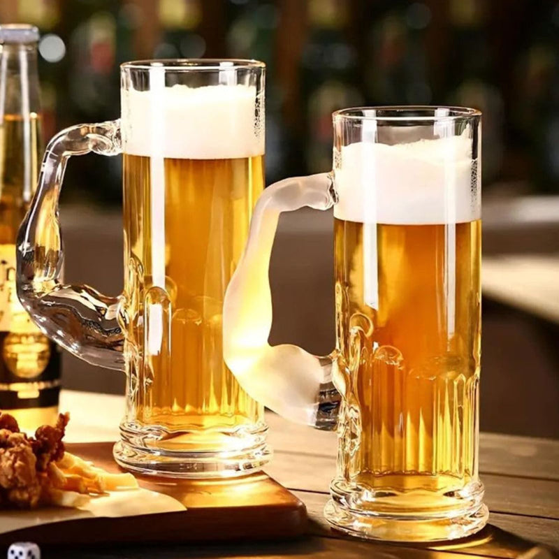 Muscle Brew Beer Mug (580 mL) - Set Of Two