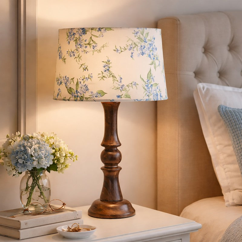 FoliageEcho Wooden Table Lamp